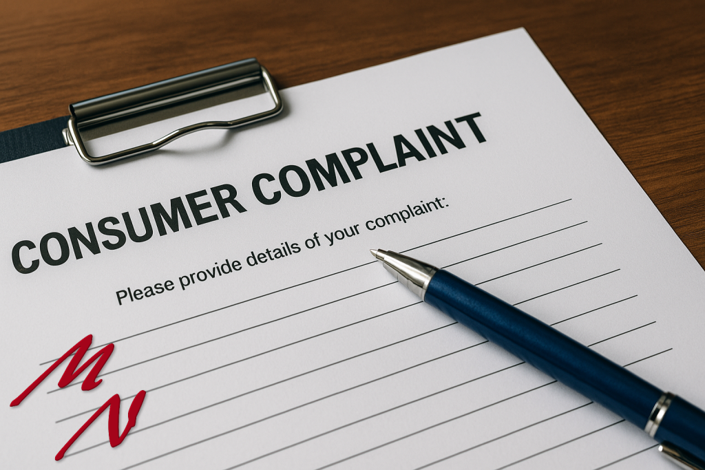 Consumer Complaint