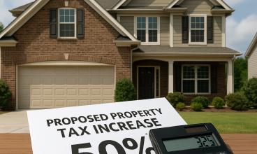 Proposed 50 Percent Property Tax Hike in Chatham County, Georgia